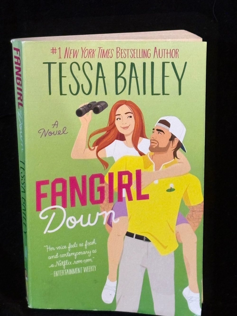 Tessa Bailey’s Fangirl Down